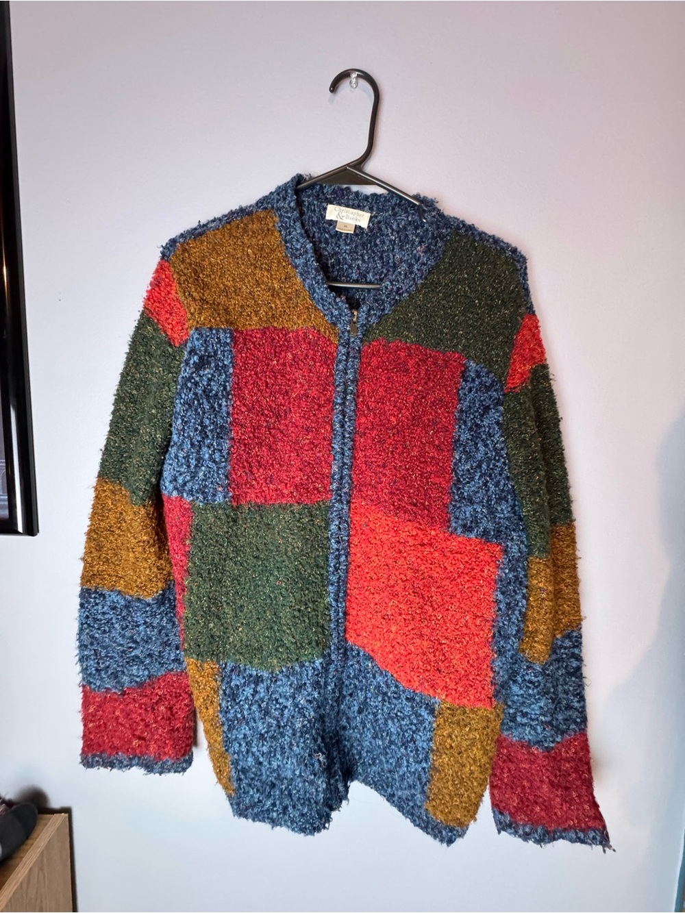 Vintage ColorBlock Zipup